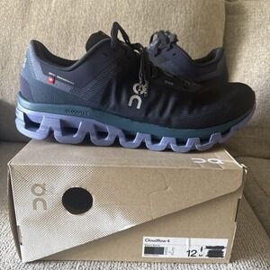 On Cloud Cloudflow 4 Mens Size 12 Gym Sneakers  Shoes 3MD30100340 Black Storm